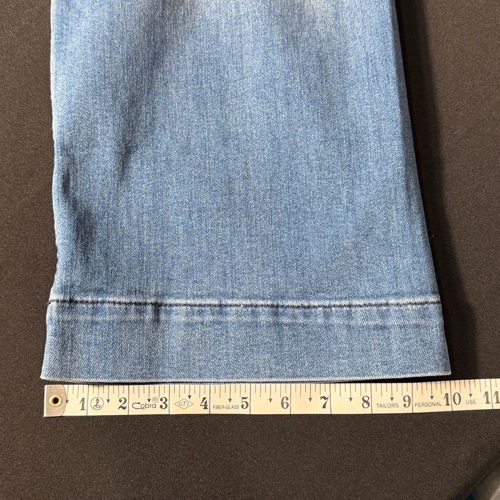 Maeve Anthropologie The Colette Crop High-Rise Wide-Leg Jeans ~ 27 - Picture 9 of 13